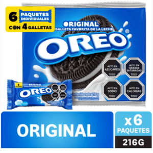 Oreo Original Pack Cookies, 216 g