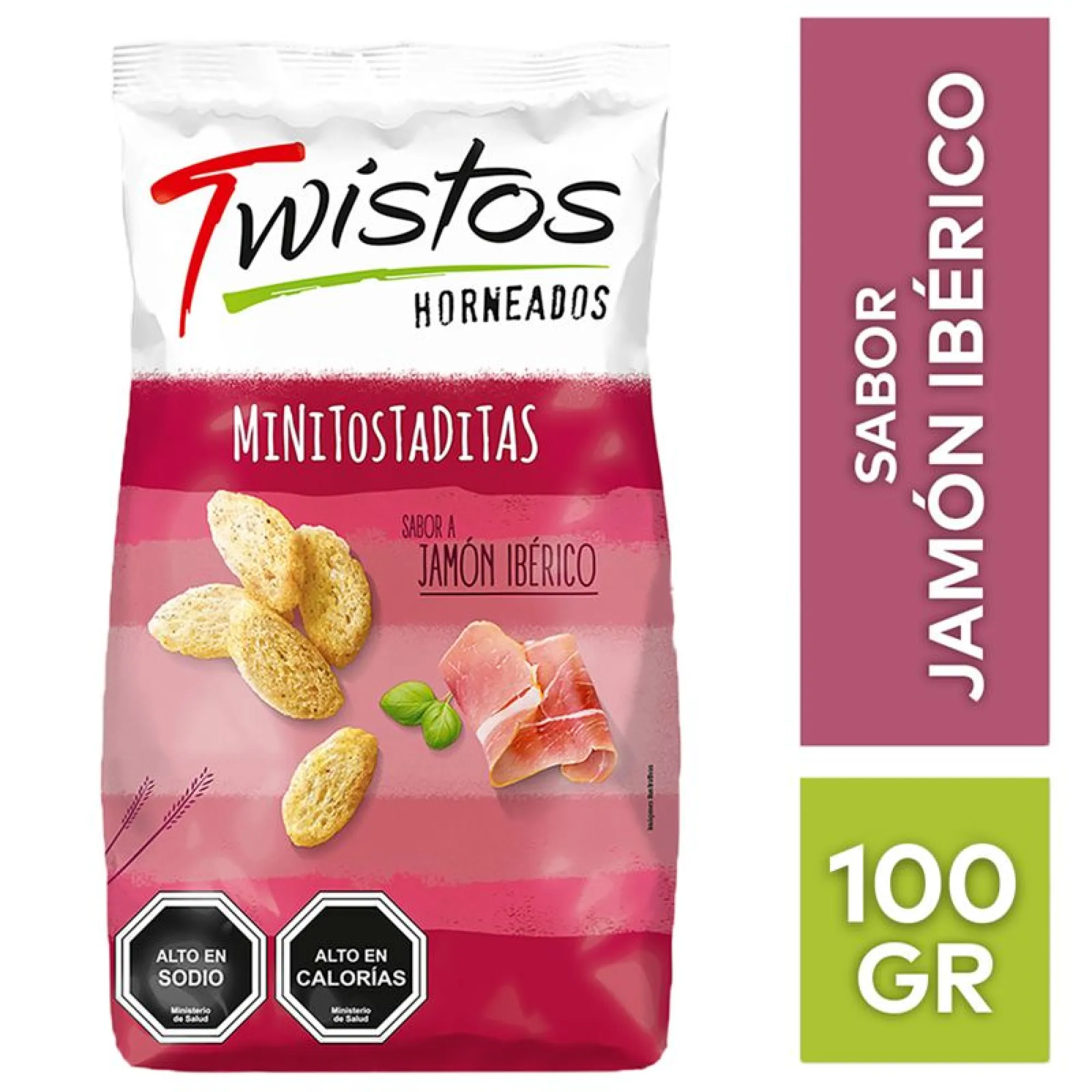 Mini Iberian Ham Toasties Bag, 100 g